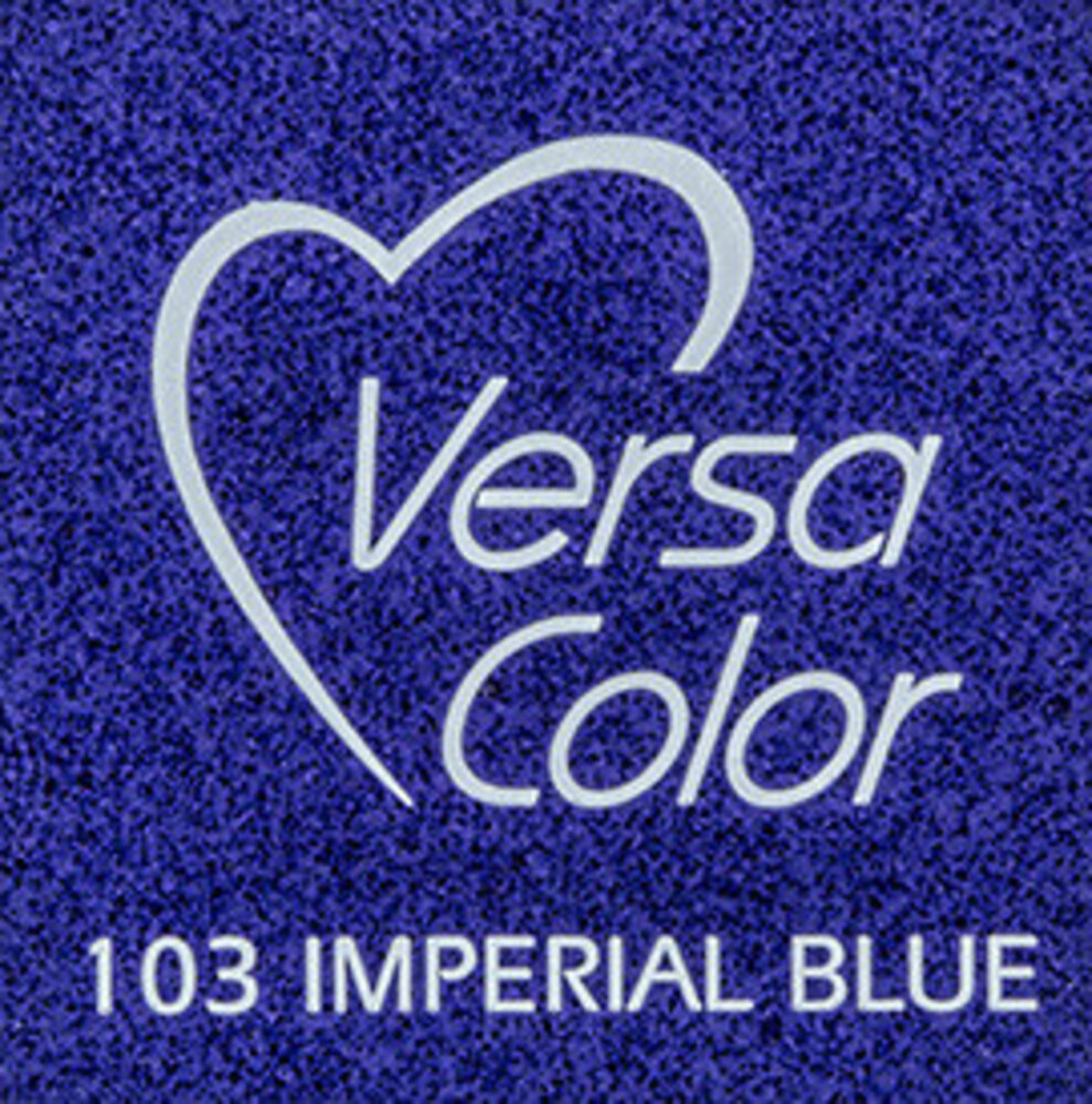 Tsukineko VersaColor 1 Inch Cube Ink Pad Imperial Blue (VS-103) Tsukineko VersaColor 1 Inch Cube Ink Pad Imperial Blue (VS-103)