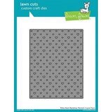 Lawn Fawn Polka Heart Backdrop: Portrait Die (LF1831)