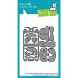 Lawn Fawn Tiny Gift Box Raccoon and Fox Add-On Dies (LF1826)