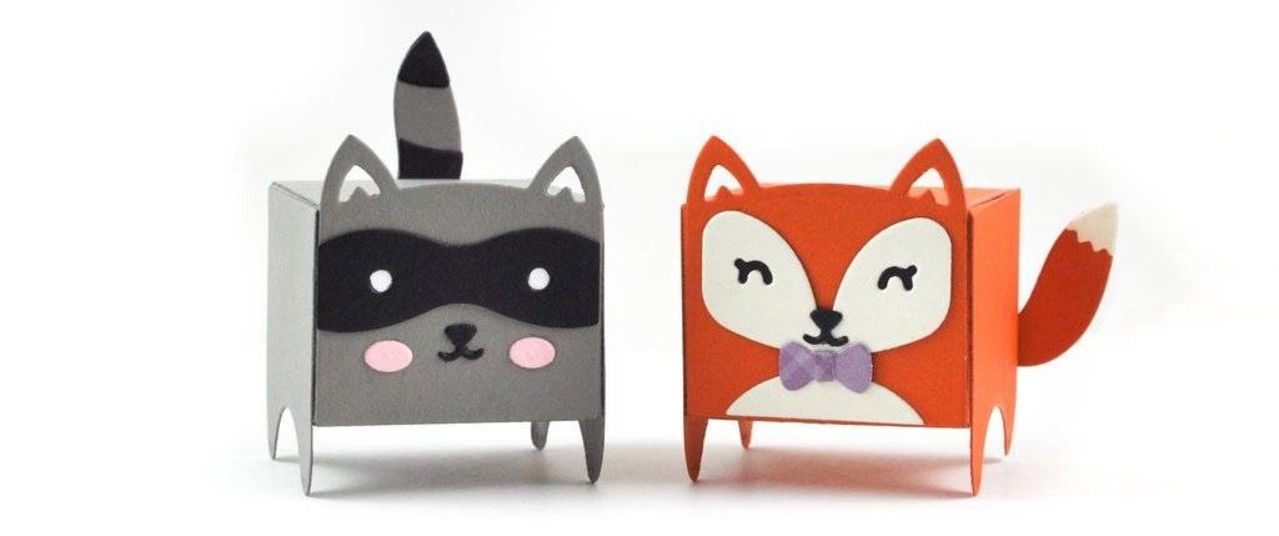 Lawn Fawn Tiny Gift Box Raccoon and Fox Add-On Dies (LF1826) Lawn Fawn Tiny Gift Box Raccoon and Fox Add-On Dies (LF1826)