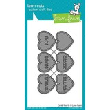 Lawn Fawn Candy Hearts Dies (LF1827)