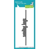 Lawn Fawn Sending Hugs Line Border Die (LF1828)