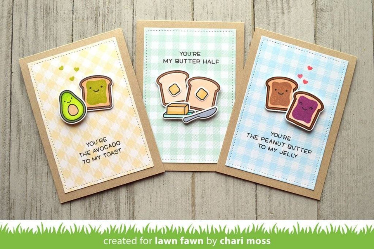 Lawn Fawn Let's Toast Clear Stamps (LF1820) Lawn Fawn Let's Toast Clear Stamps (LF1820)