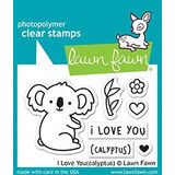 Lawn Fawn I Love You(calyptus) Clear Stamps (LF1823)