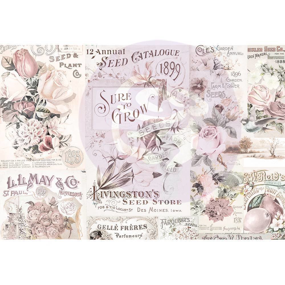 Prima Marketing Inc Lavender Frost 4x6 Inch Journaling Cards (634322)