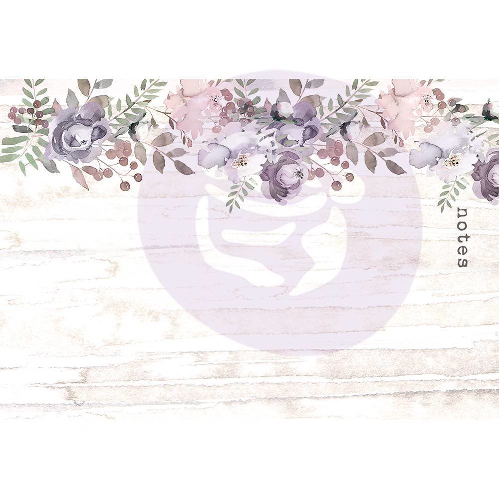 Prima Marketing Inc Lavender Frost 4x6 Inch Journaling Cards (634322)