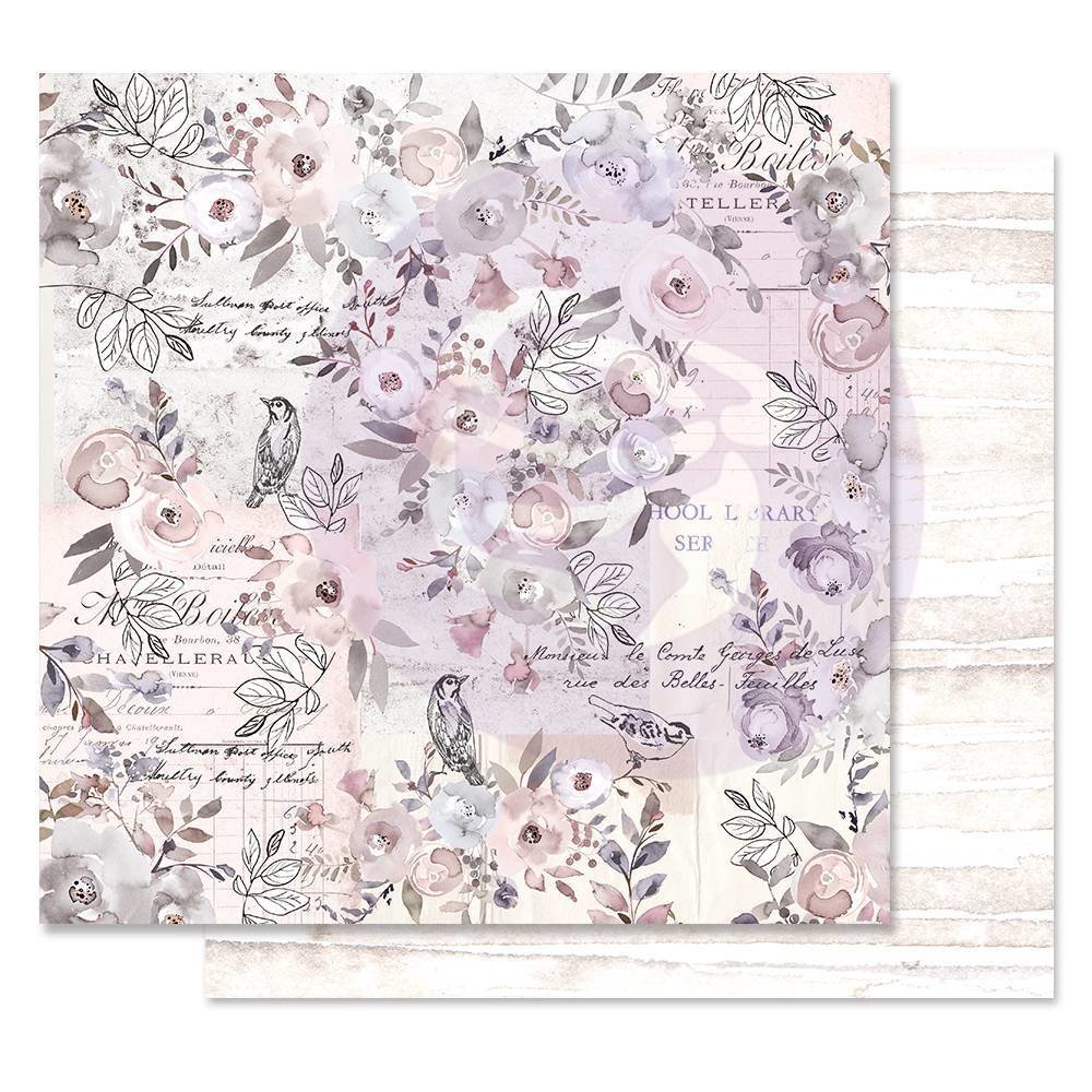 Prima Marketing Inc Lavender Frost 4x6 Inch Journaling Cards (634322)