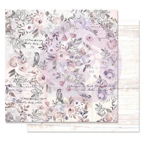 Prima Marketing Inc Lavender Frost 4x6 Inch Journaling Cards (634322)