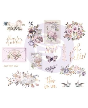 Prima Marketing Inc Lavender Frost 5x8 Inch Chipboard Stickers (634339) Prima Marketing Inc Lavender Frost 5x8 Inch Chipboard Stickers (634339)