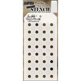 Stampers Anonymous Tim Holtz Shifter Dots Layering Stencil (THS109)