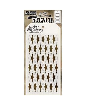 Stampers Anonymous Tim Holtz Shifter Diamonds Layering Stencil (THS110) Stampers Anonymous Tim Holtz Shifter Diamonds Layering Stencil (THS110)