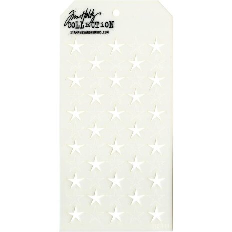 Stampers Anonymous Tim Holtz Shifter Stars Layering Stencil (THS111) Stampers Anonymous Tim Holtz Shifter Stars Layering Stencil (THS111)