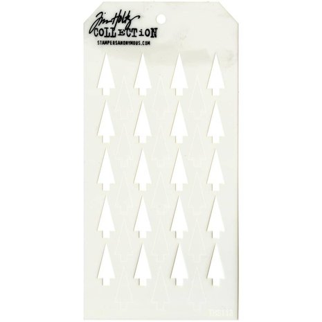 Stampers Anonymous Tim Holtz Shifter Tree Layering Stencil (THS113) Stampers Anonymous Tim Holtz Shifter Tree Layering Stencil (THS113)