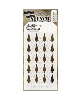 Stampers Anonymous Tim Holtz Shifter Tree Layering Stencil (THS113) Stampers Anonymous Tim Holtz Shifter Tree Layering Stencil (THS113)
