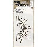 Stampers Anonymous Tim Holtz Burst Layering Stencil (THS116)