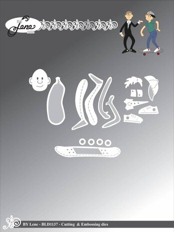 By Lene Metal Dies Boys (BLD1137)