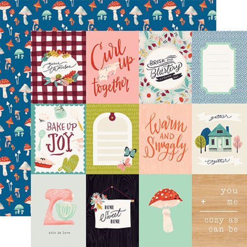 Carta Bella Our House 6x6 Inch Paper Pad (CBOH94023) Carta Bella Our House 6x6 Inch Paper Pad (CBOH94023)