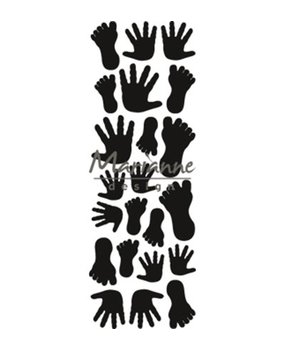 Marianne Design Craftable Punch Die Hands & Feet (CR1457) Marianne Design Craftable Punch Die Hands & Feet (CR1457)