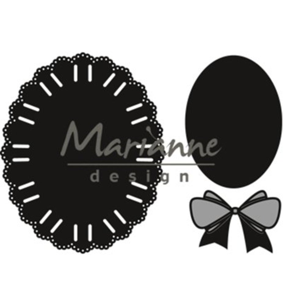 Marianne Design Craftable Oval Ribbon (CR1458) Marianne Design Craftable Oval Ribbon (CR1458)