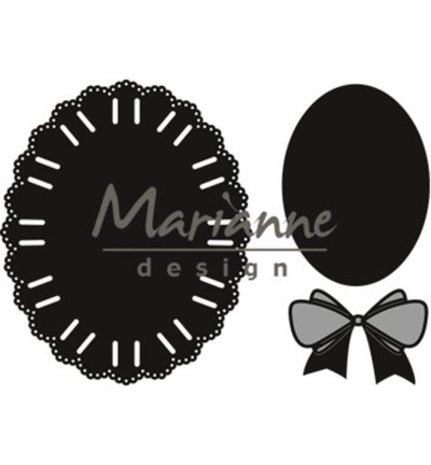 Marianne Design Craftable Oval Ribbon (CR1458) Marianne Design Craftable Oval Ribbon (CR1458)
