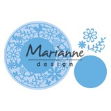 Marianne Design Creatable Flower Frame Round (LR0574)*