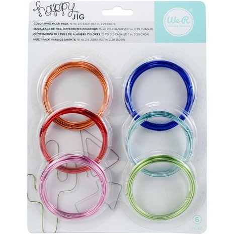 We R Memory Keepers Happy Jig Color Wire Multi Pack (660278) We R Memory Keepers Happy Jig Color Wire Multi Pack (660278)