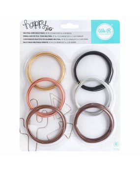 We R Memory Keepers Happy Jig Neutral Wire Multi Pack (660266)