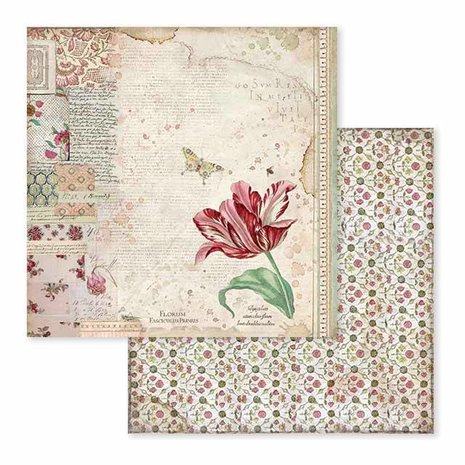 Stamperia Spring Botanic 12x12 Inch Paper Pack (SBBL50)