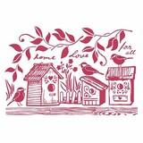 Stamperia Masking Stencil A4 Nests (KSG426)