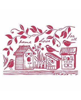 Stamperia Masking Stencil A4 Nests (KSG426) Stamperia Masking Stencil A4 Nests (KSG426)