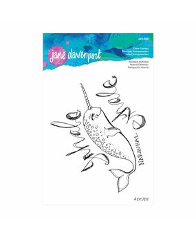 Spellbinders Jane Davenport Relaxed Narwhal Clear Stamps (JDS-020) Spellbinders Jane Davenport Relaxed Narwhal Clear Stamps (JDS-020)