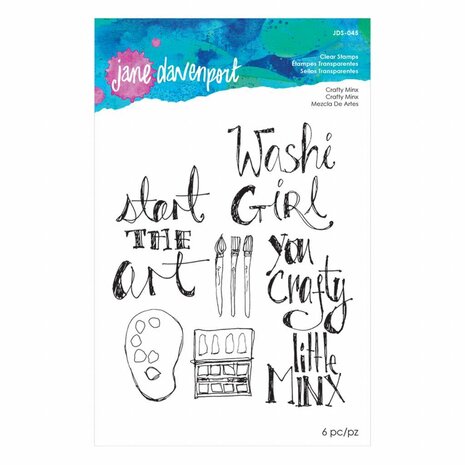Spellbinders Jane Davenport Crafty Minx Clear Stamps (JDS-045)