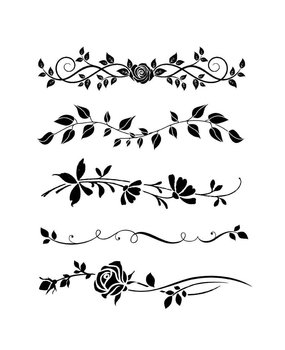 Stamperia Media Stencil Bordure Rose (KSTD037)