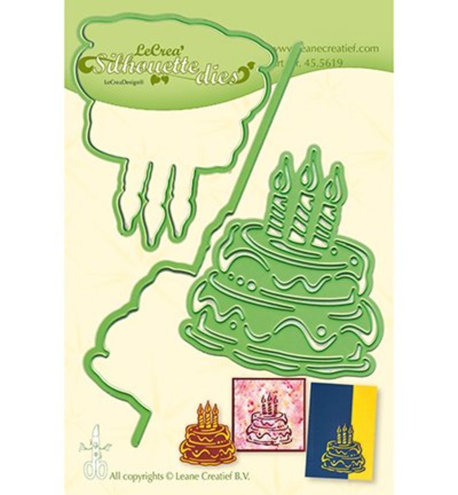 Leane Creatief Snijmal Silhouette Birthday Cake (45.5619) Leane Creatief Snijmal Silhouette Birthday Cake (45.5619)
