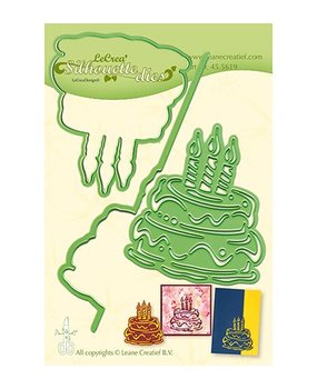 Leane Creatief Snijmal Silhouette Birthday Cake (45.5619) Leane Creatief Snijmal Silhouette Birthday Cake (45.5619)