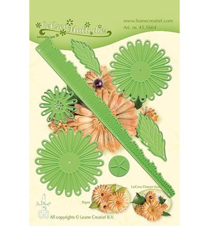 Leane Creatief Snijmal Flower 018 Chrysanthemum 3D (45.5664)