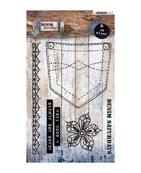 Studio Light Denim Saturdays Clear Stamps (STAMPDEN326)