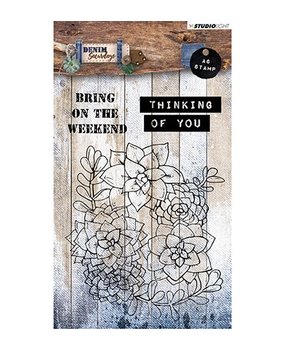 Studio Light Denim Saturdays Clear Stamps (STAMPDEN329)