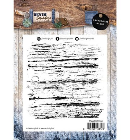 Studio Light Denim Saturdays Clear Stamp (STAMPDEN330) Studio Light Denim Saturdays Clear Stamp (STAMPDEN330)