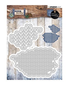 Studio Light Denim Saturdays Snij- & Embossing Mal (STENCILDEN135)