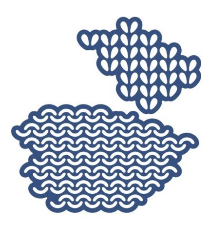 Studio Light Denim Saturdays Snij- & Embossing Mal (STENCILDEN135)