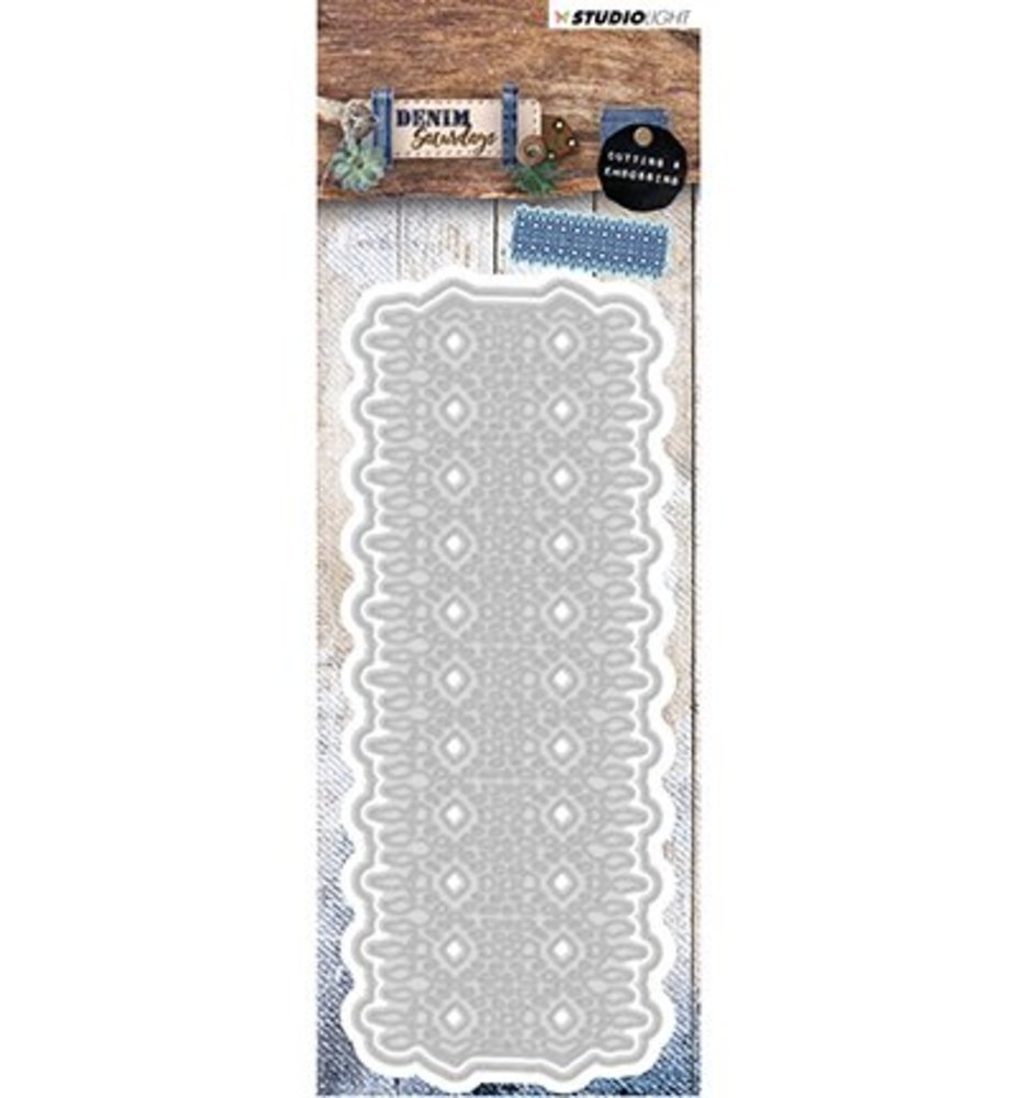 Studio Light Denim Saturdays Snij- & Embossing Mal (STENCILDEN139) Studio Light Denim Saturdays Snij- & Embossing Mal (STENCILDEN139)