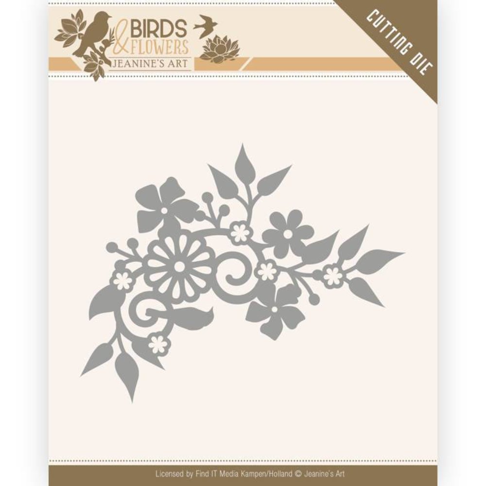 Jeanine's Art Birds & Flowers Birds Corner Die (JAD10062) Jeanine's Art Birds & Flowers Birds Corner Die (JAD10062)