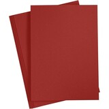 Paperpads.nl SELECT Basis Karton A4 Bordeauxrood (20 Vellen)