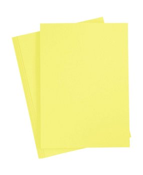 Paperpads.nl SELECT Basis Karton A4 Kanariegeel (20 Vellen)