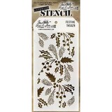 Stampers Anonymous Tim Holtz Festive Layering Stencil (THS029)