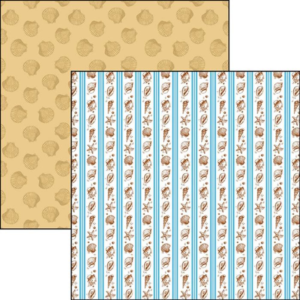 Ciao Bella Papercrafting Under the Ocean 6x6 Inch Paper Pad (CBQ017)