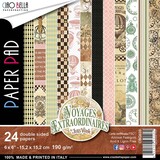 Ciao Bella Papercrafting Voyages Extraordinaires 6x6 Inch Paper Pad (CBQ020)