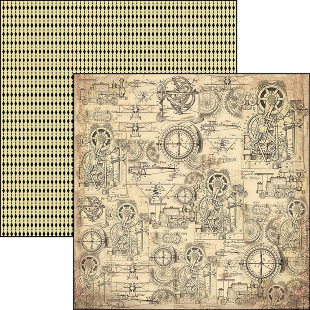 Ciao Bella Papercrafting Voyages Extraordinaires 6x6 Inch Paper Pad (CBQ020) Ciao Bella Papercrafting Voyages Extraordinaires 6x6 Inch Paper Pad (CBQ020)