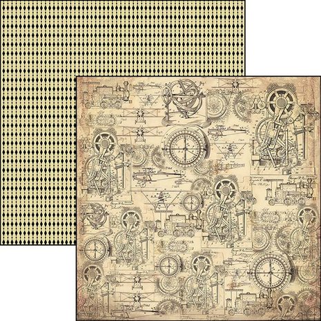 Ciao Bella Papercrafting Voyages Extraordinaires 6x6 Inch Paper Pad (CBQ020) Ciao Bella Papercrafting Voyages Extraordinaires 6x6 Inch Paper Pad (CBQ020)